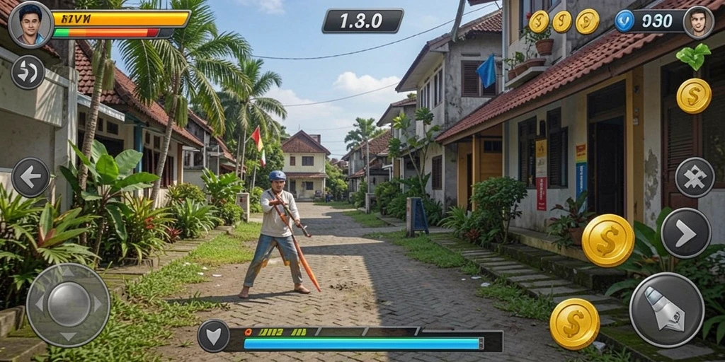 Antarmuka yang sederhana dan ramah pengguna.