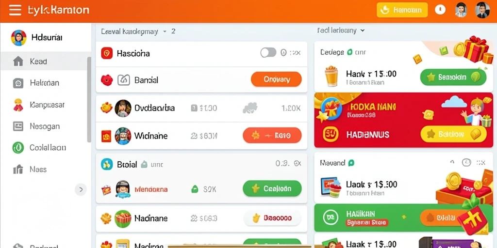 Tampilan antarmuka yang menarik dan user-friendly.