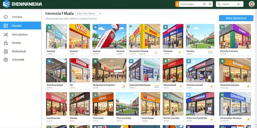 Tampilan awal yang menawan dan informatif.