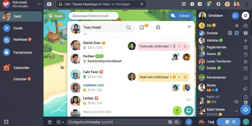 Tampilan awal permainan yang menarik.