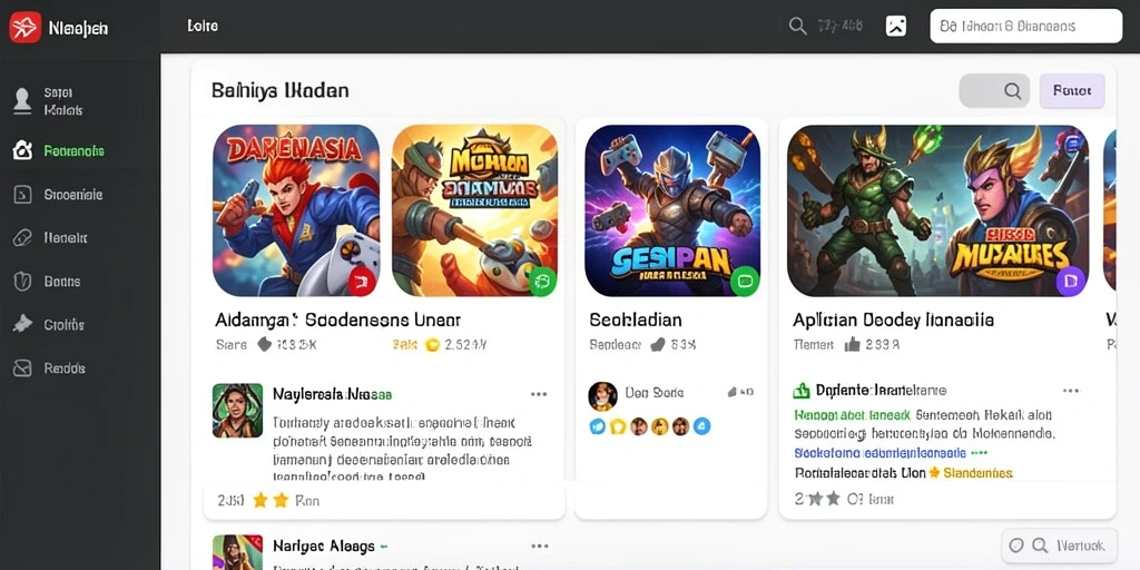 Tampilan antarmuka yang intuitif dan mudah digunakan.